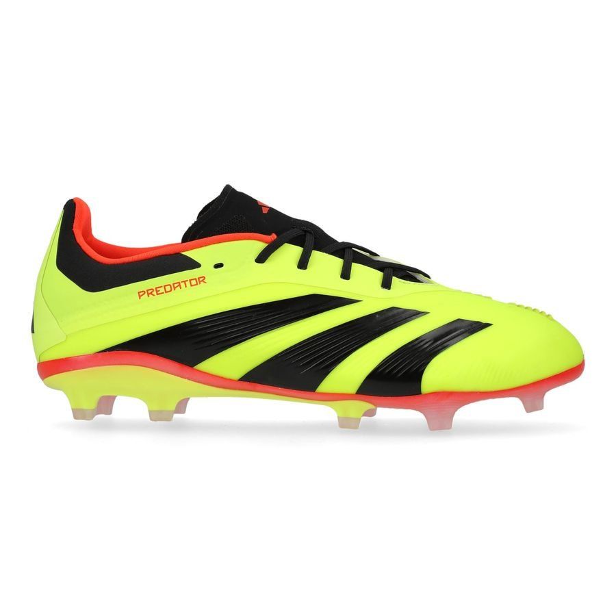 adidas Predator Elite FG Energy Citrus - Jaune/Noir/Rouge Enfant