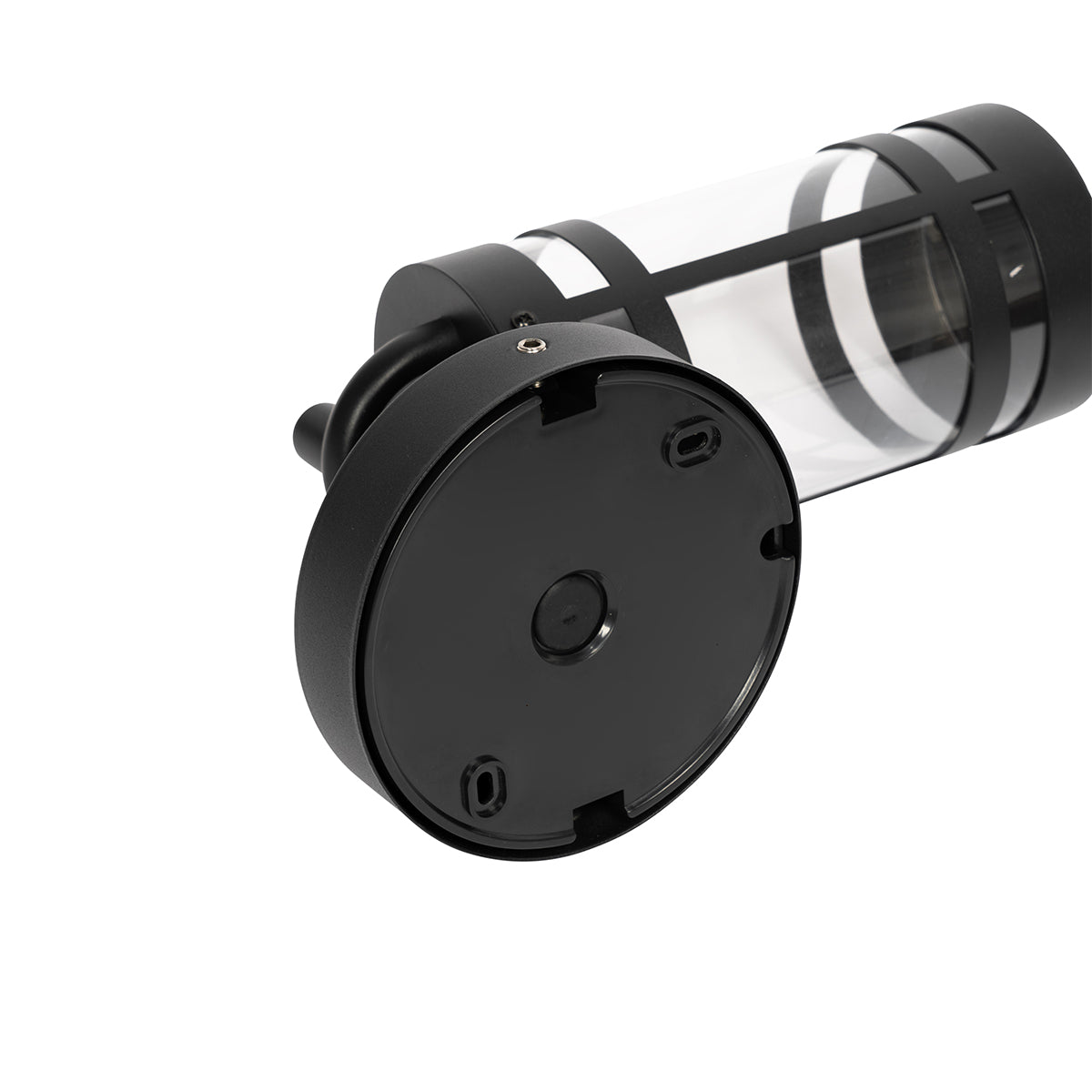 QAZQA Buiten wandlamp zwart IP44 met schemersensor - Ruben
