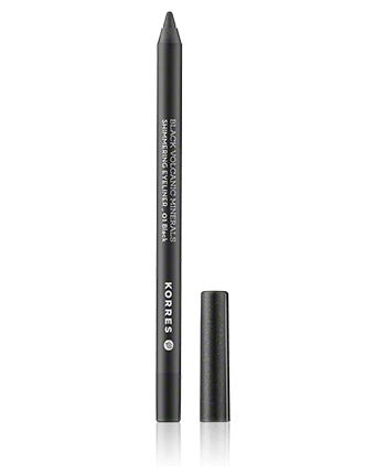 Korres Black Volcanic Minerals Eyeliner Shimmering Eyeliner 01 Black 1,2g