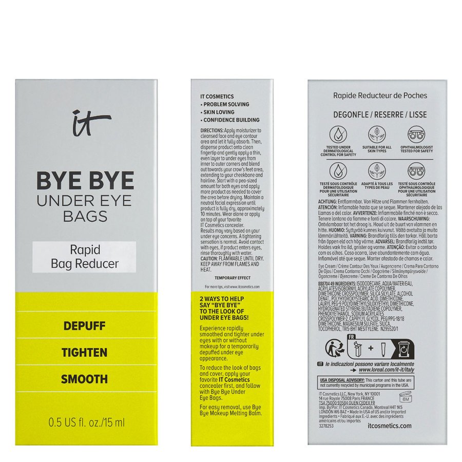 It Cosmetics Bye Bye Under Eye Bags Treatment 15ml