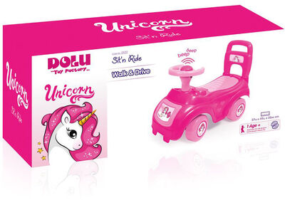 DOLU Gåbil Med Håndtak Unicorn