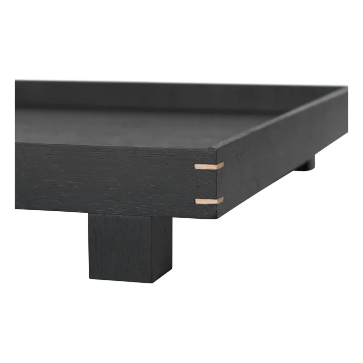 Ferm Living Plateau en bois | Noir