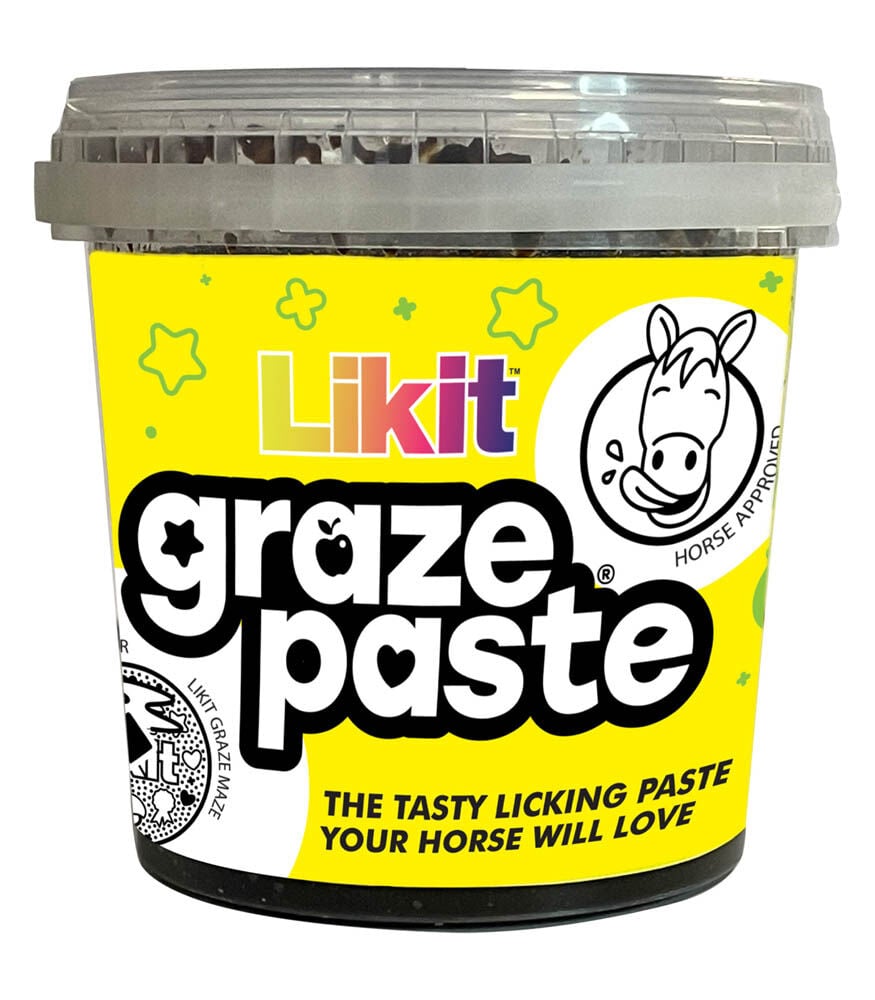 LIKIT Likpasta Graze paste - Paardensnoepjes - 1.2 Kilogram - Naturel