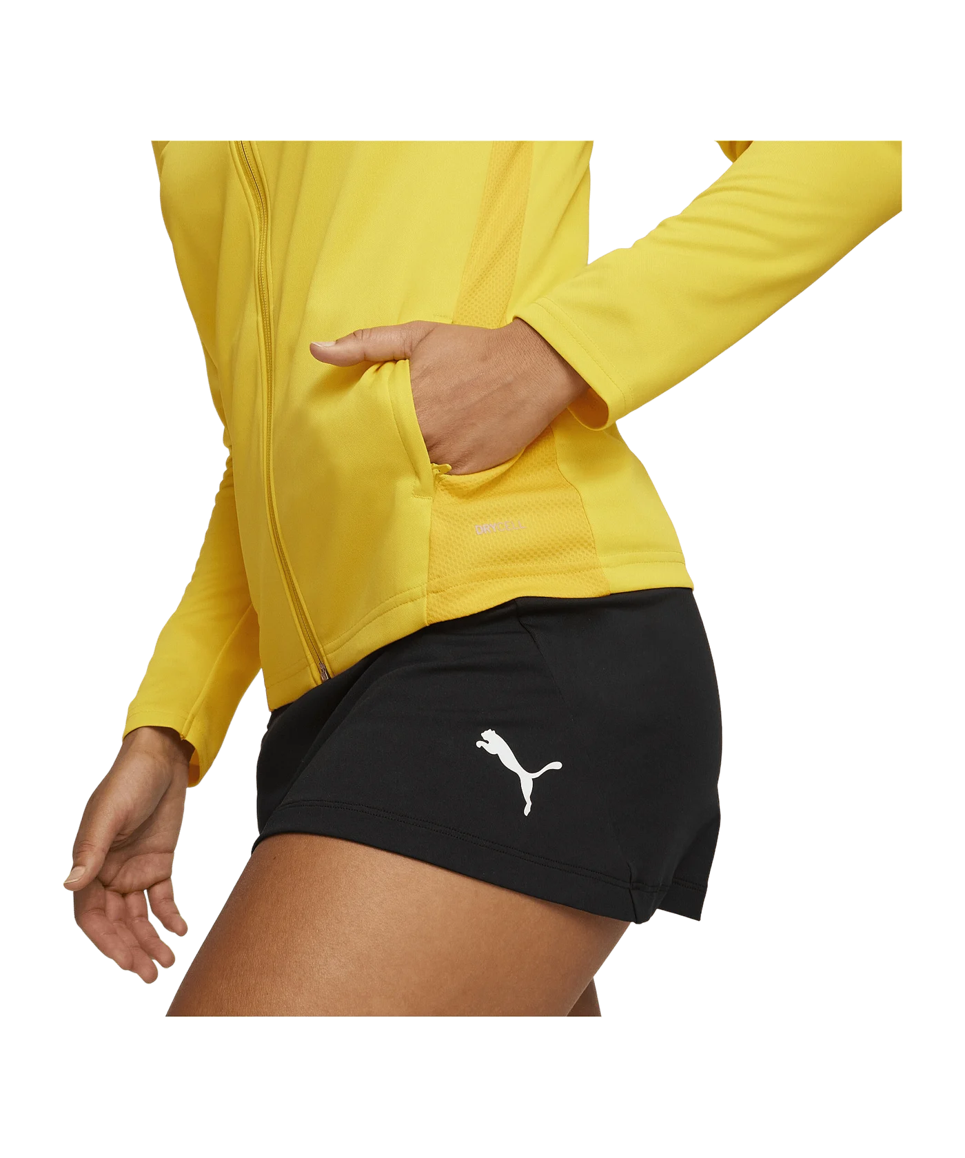 PUMA teamGOAL Trainingsjacke Damen Gelb F07