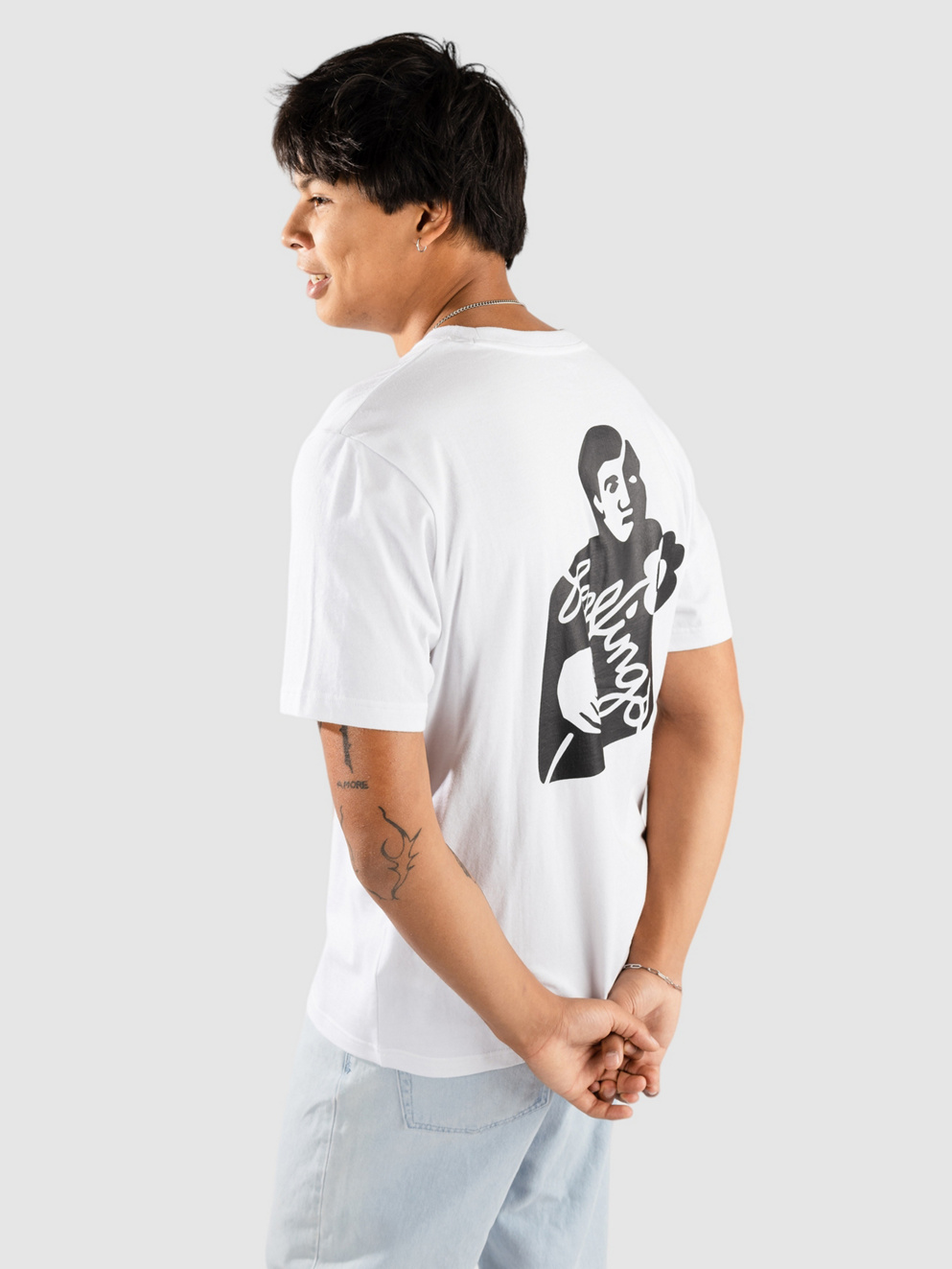 And Feelings Block T-Shirt white