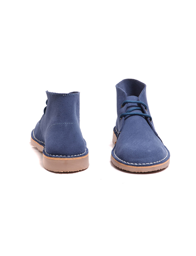 Safari Kids Lace-Up Boots Blue France