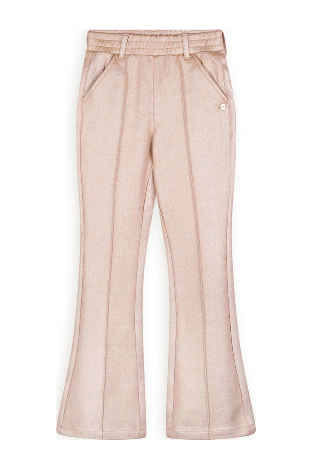 NONO bootcut casual broek goud