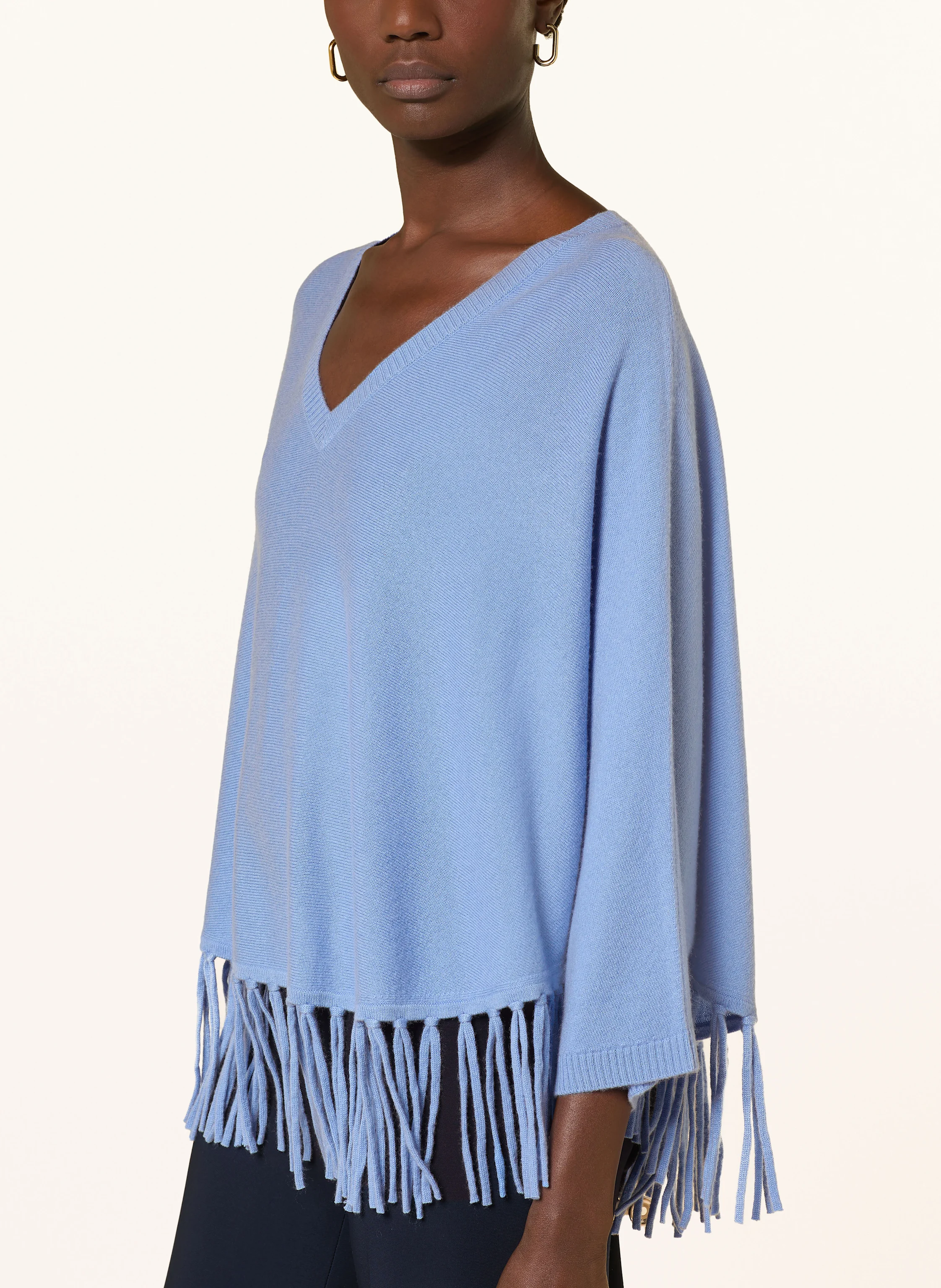HERZEN'S ANGELEGENHEIT Poncho mit Cashmere