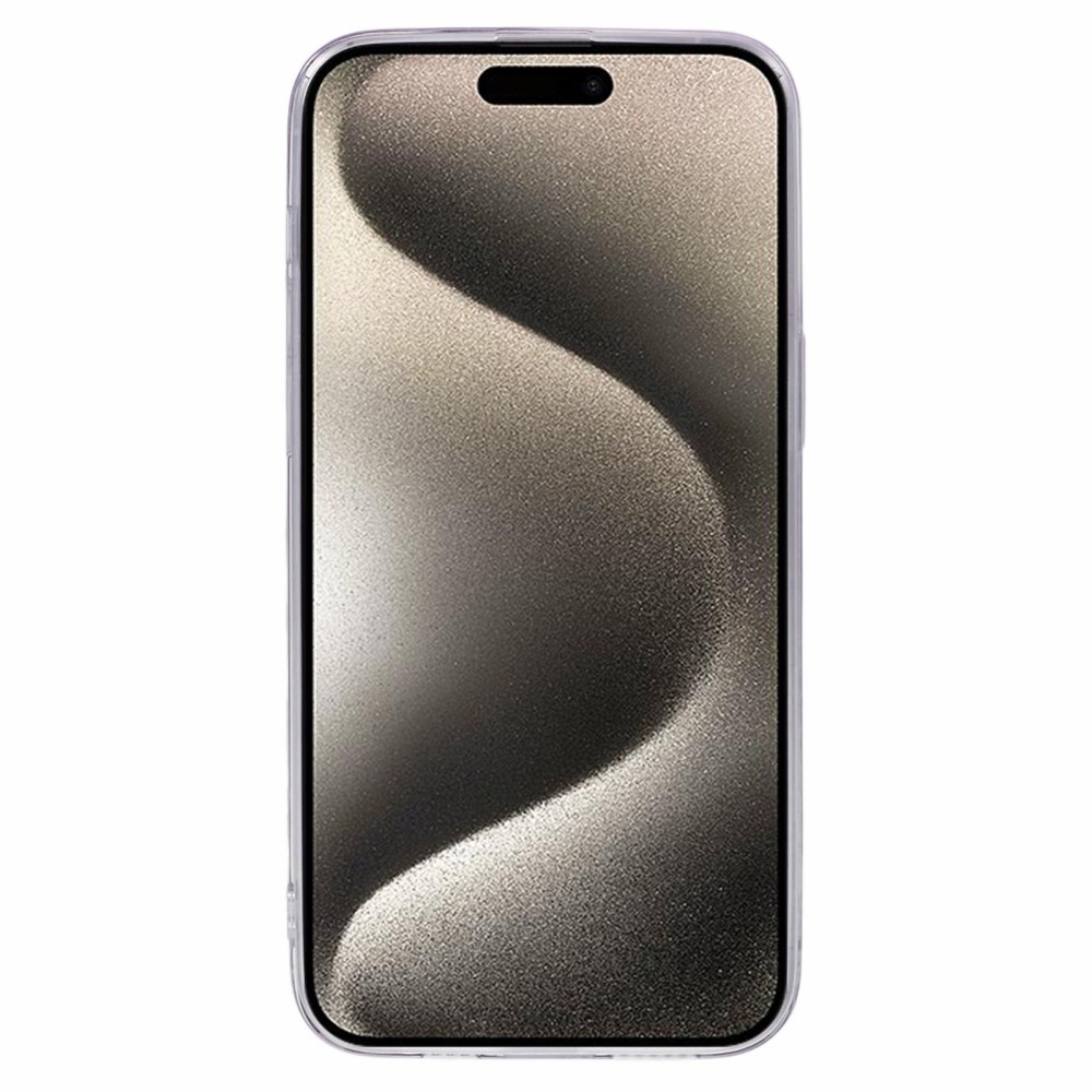 iPhone 16 Pro Max Hybrid Hardcase Schutzhülle im Glitzer Design Schmetterling - Grün / Transparent