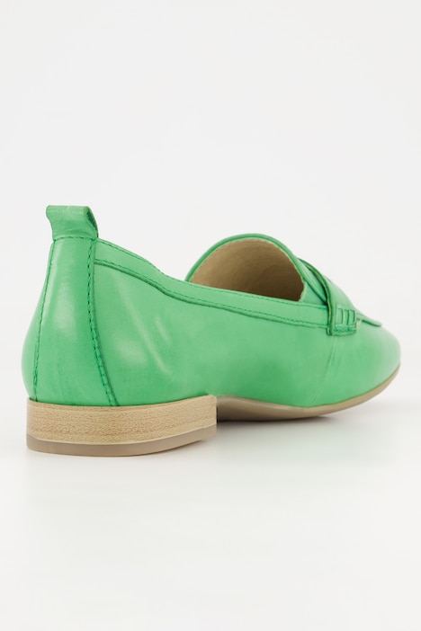 Tamaris Comfort Leder-Loafer, Wechselfußbett, Komfortweite
