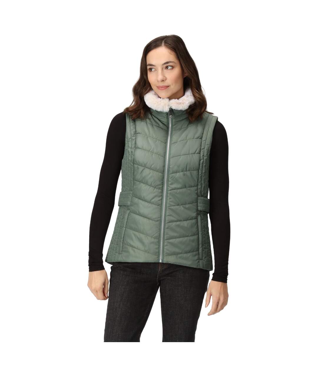 Regatta - Veste sans manches WILDROSE - Femme (Vert forêt foncé) - UTRG9061