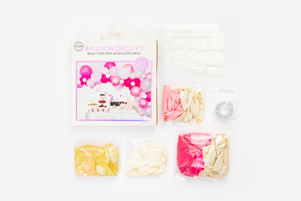 Ballonnenboog Zelf Maken Set Roze 4m