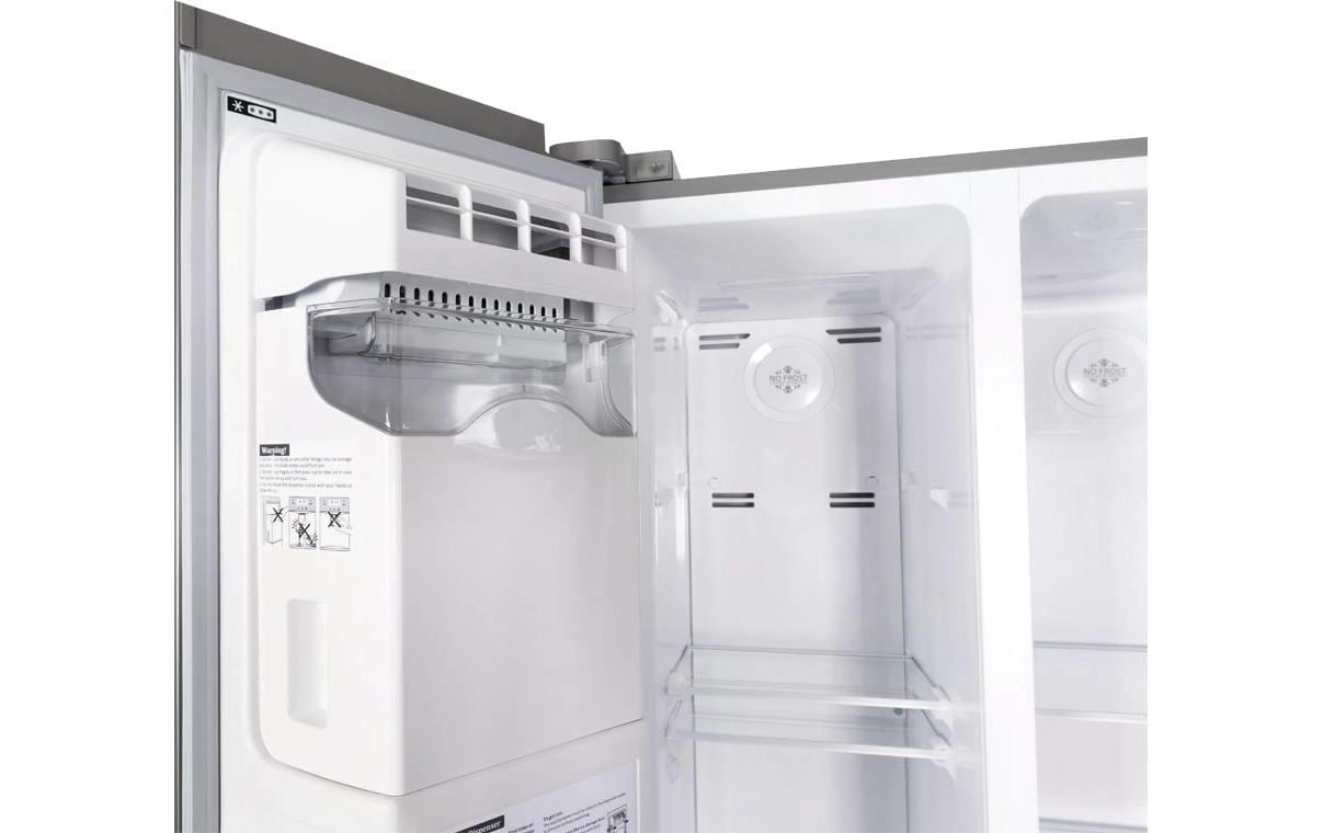 Foodcenter FC513 Grau<br>Side by Side Kühlgerät mit Icemaker