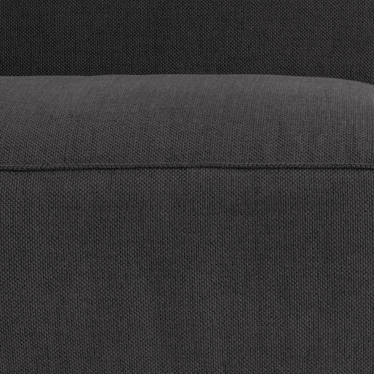 LA REDOUTE INTERIEURS<br>Sofá modular de 2 lugares em tecido texturizado, Seven