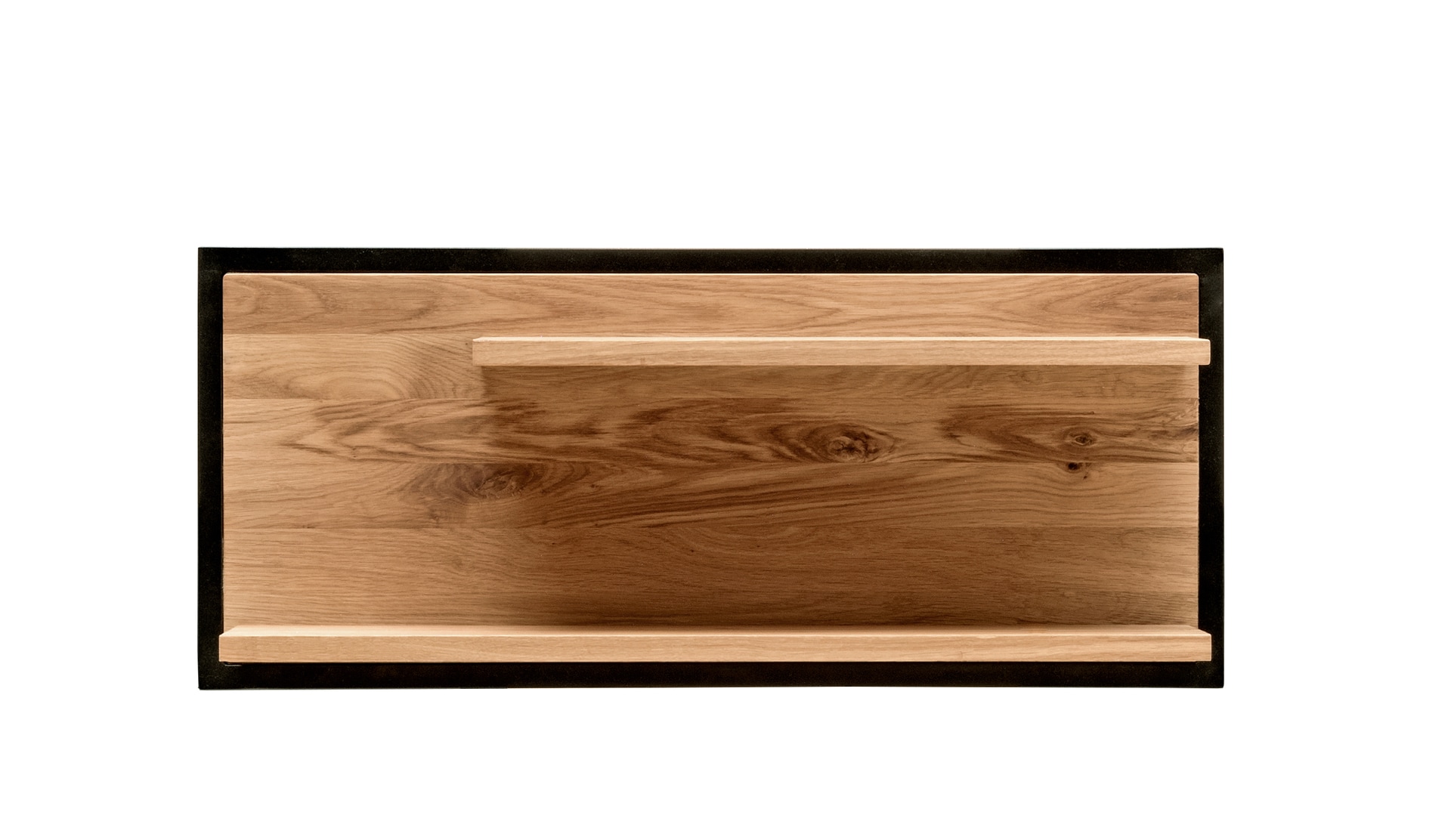 VALMONDO Wandboard FRAME 80 x 35 cm Eiche massiv natur geölt