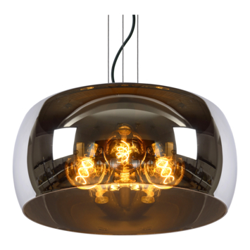 Lucide hanglamp Olivia Fumé Ø50 cm