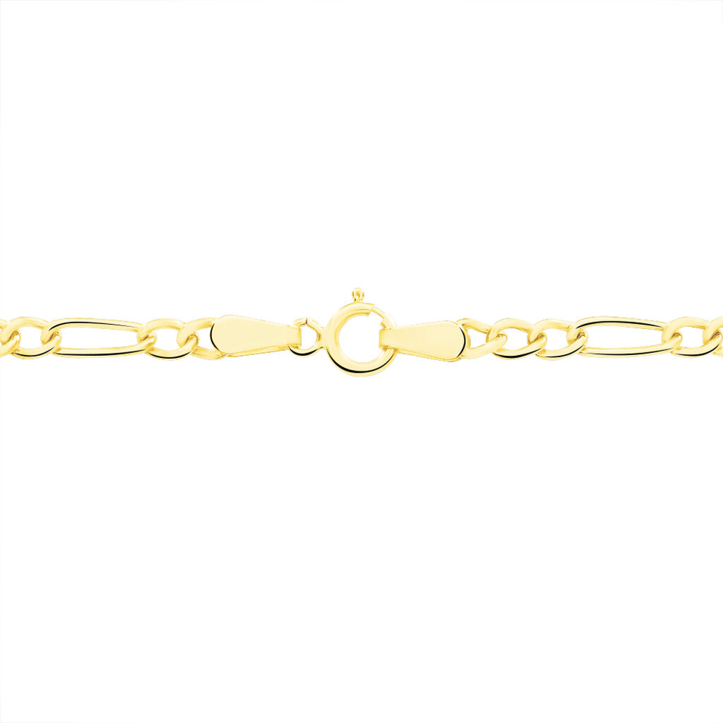 Chaîne Valene Maille Alternée 1/3 Or Jaune