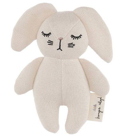 Konges Sløjd Rassel - Mini Rabbit - Offwhite
