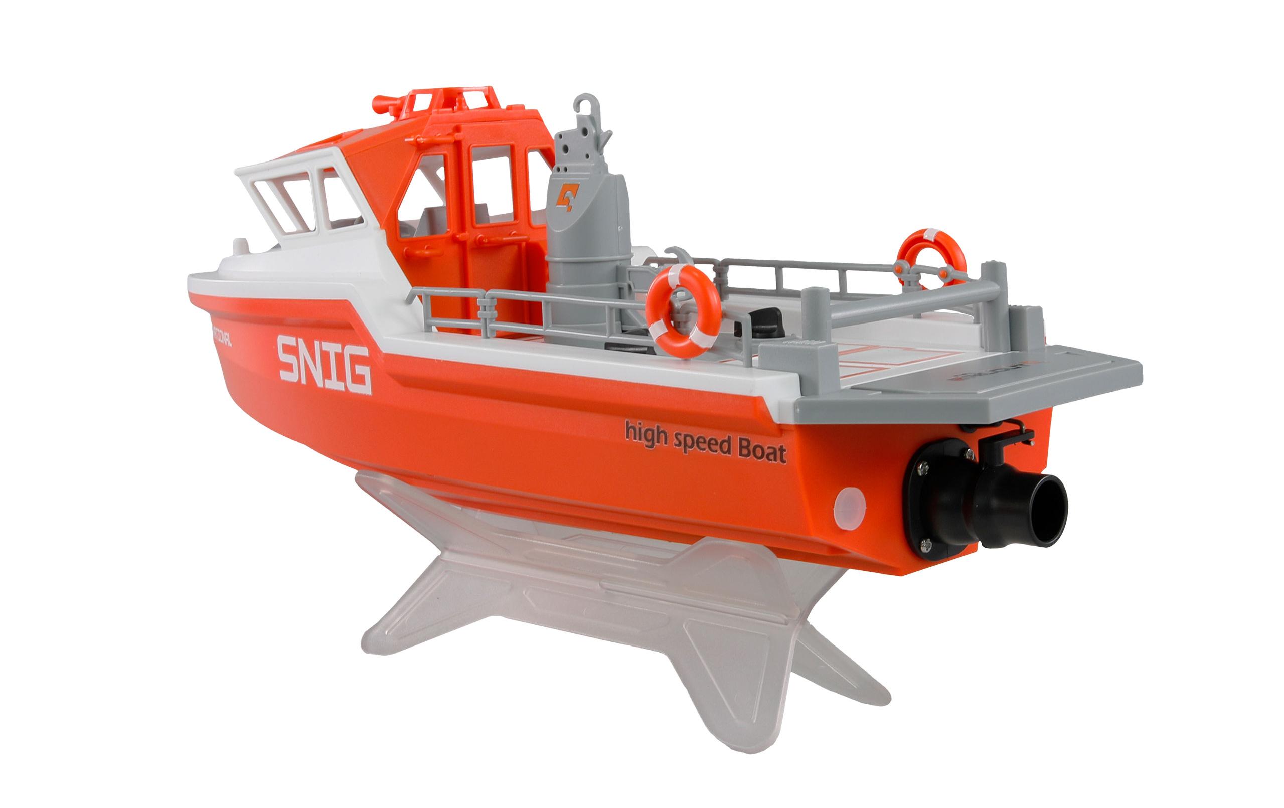 Rettungsboot Jet 320 mm RTR, Weiss/Rot32 cm langes Rettungsboot