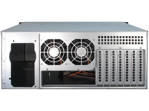 Inter-Tech IPC 4U-4408 - Rack-monterbar - 4U - forlænget ATX / SSI EEB - ingen strømforsyning (ATX) - USB