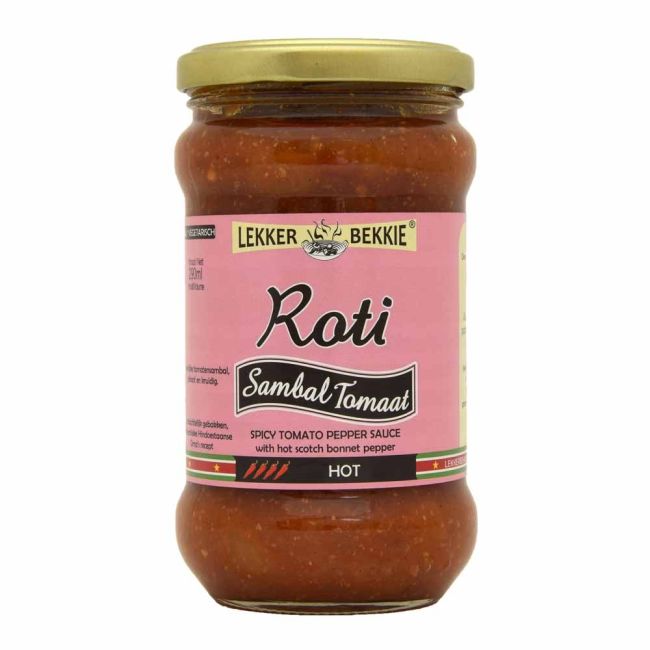 Lekker Bekkie Roti Sambal Tomaat 290ml