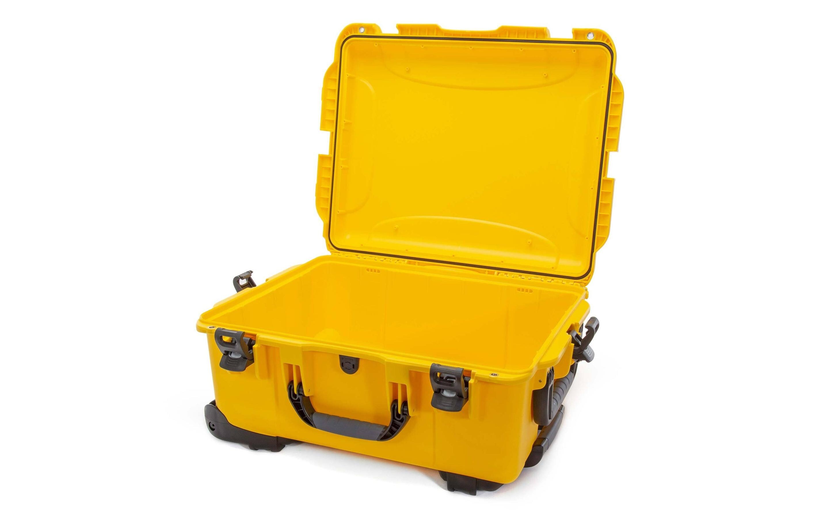 Kunststoffkoffer 955 - leer Gelb<br>Leichter, wasserdichter und robuster Hartschalenkoffer