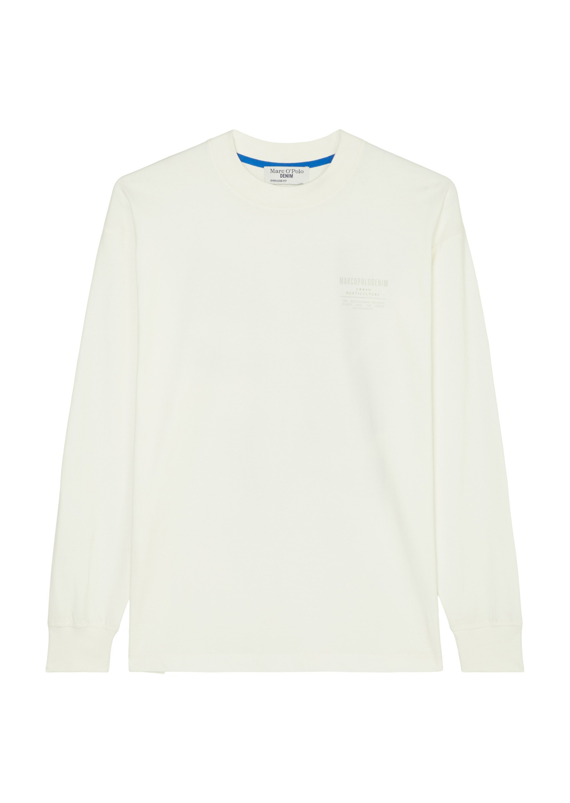 Longsleeve oversized mit Front- und Back-Print