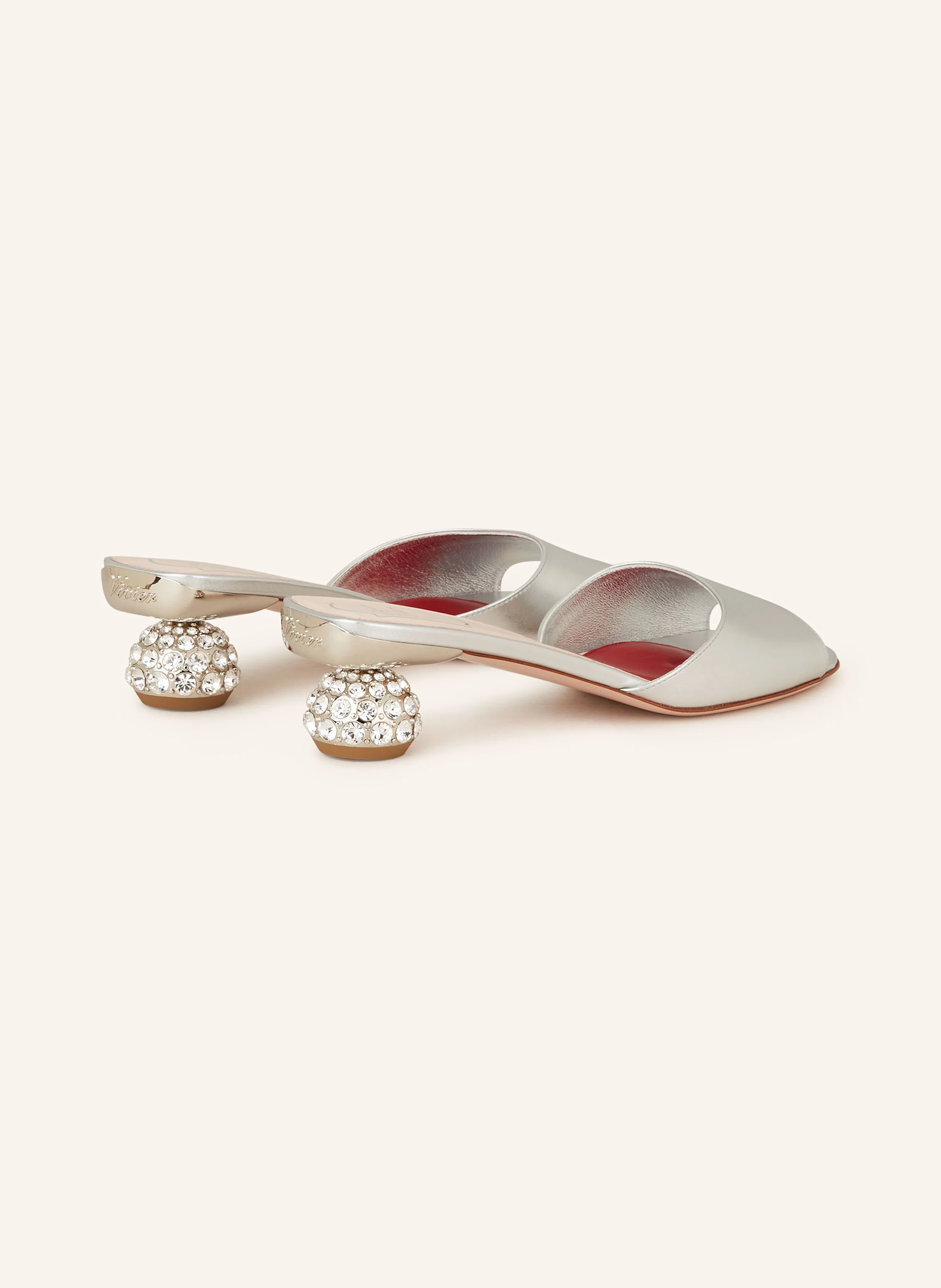Roger Vivier Mules mit Schmucksteinen