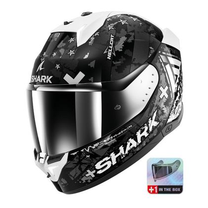 Casque Shark SKWAL i3 - HELLCAT - Noir / Gris