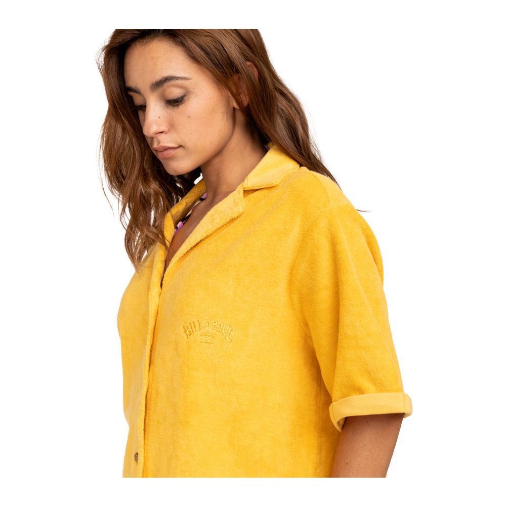 Billabong WHITE SANDS - Chemise Femme golden peach