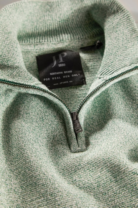 Strick Troyer, Stehkragen, Zipper