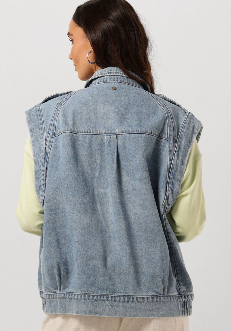 CIRCLE OF TRUST donkerblauwe circle of trust gilet paige gilet