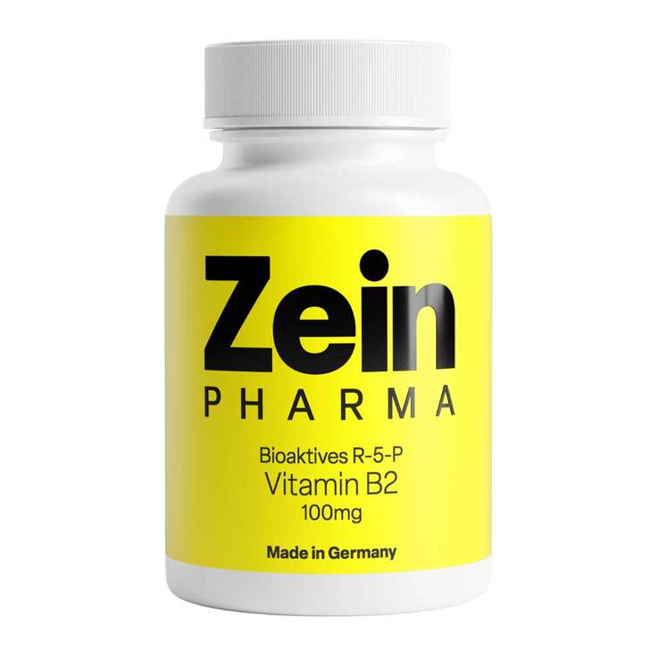 Vitamin B2 Forte 100 mg bioaktives R5P Kapseln, 90 St