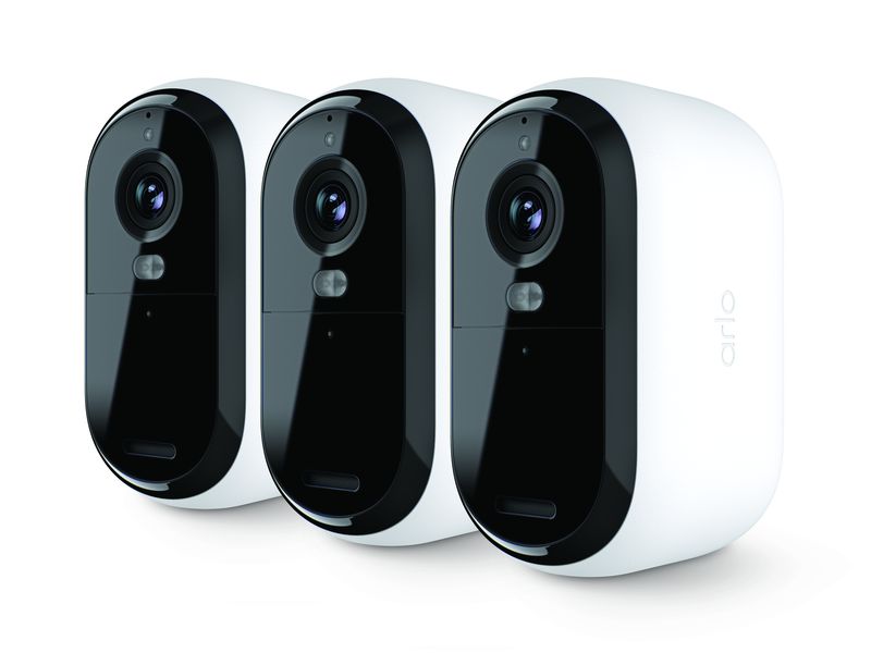 Arlo Essential Outdoor FHD (Gen 2) VMC2350 Weiss, 3er Set All Ihre Sicherheitsbedürfnisse. Eine leicht zu installierende Kamera