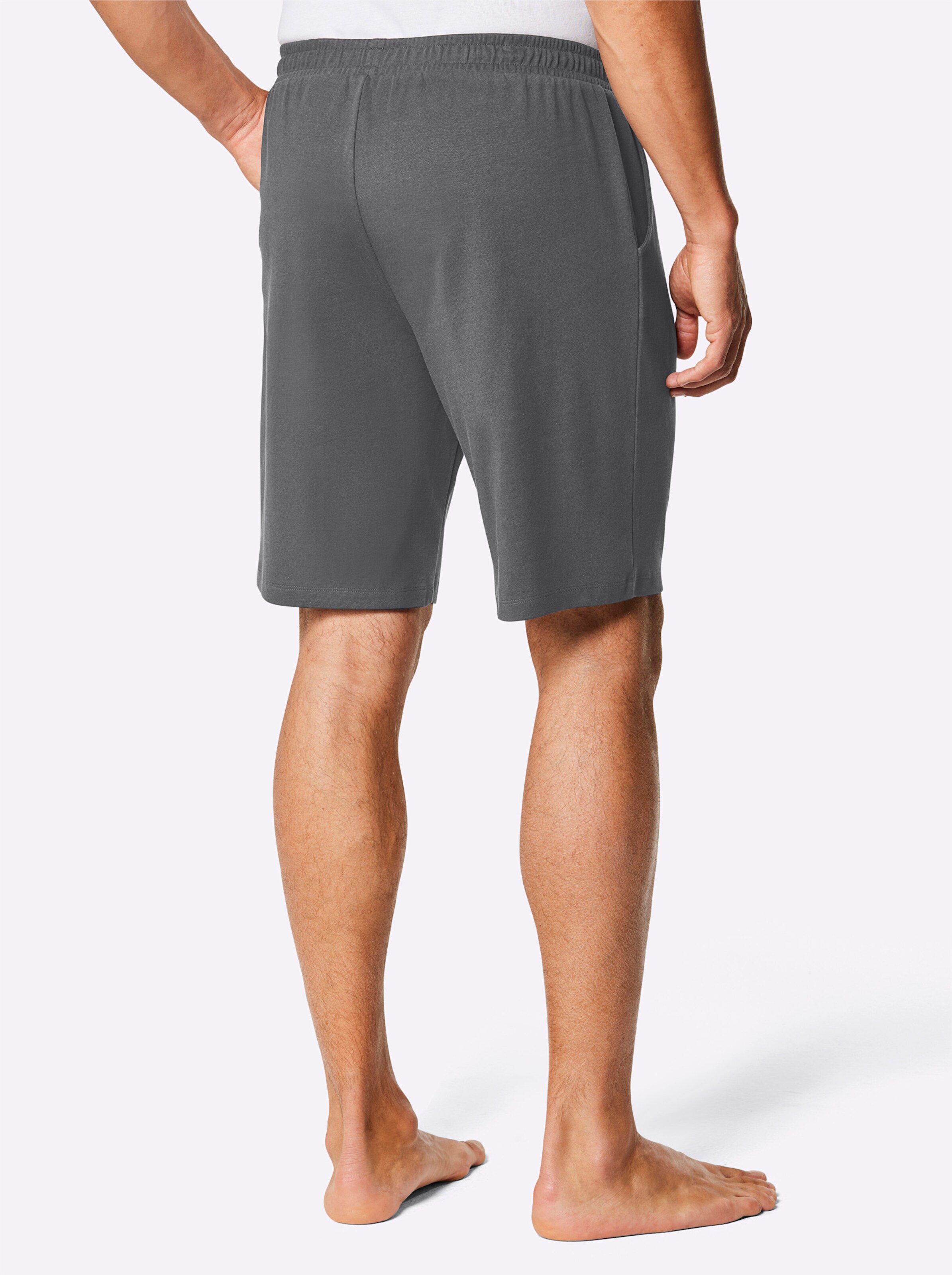 feel good Bermuda in schwarz + anthrazit