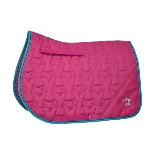 Moletom modelo Zeddy em rosa flamingo/turquesa/azul cobalto