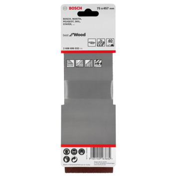 Bosch schuurbandset
