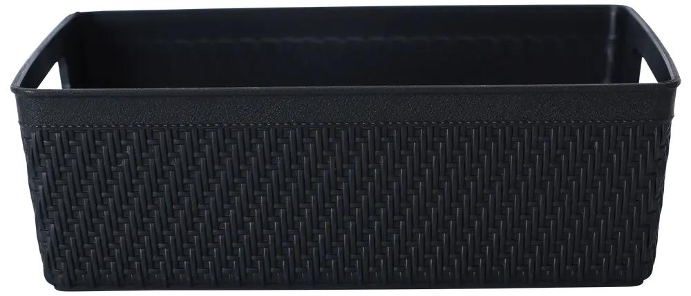 Plastikkurv medium - sort