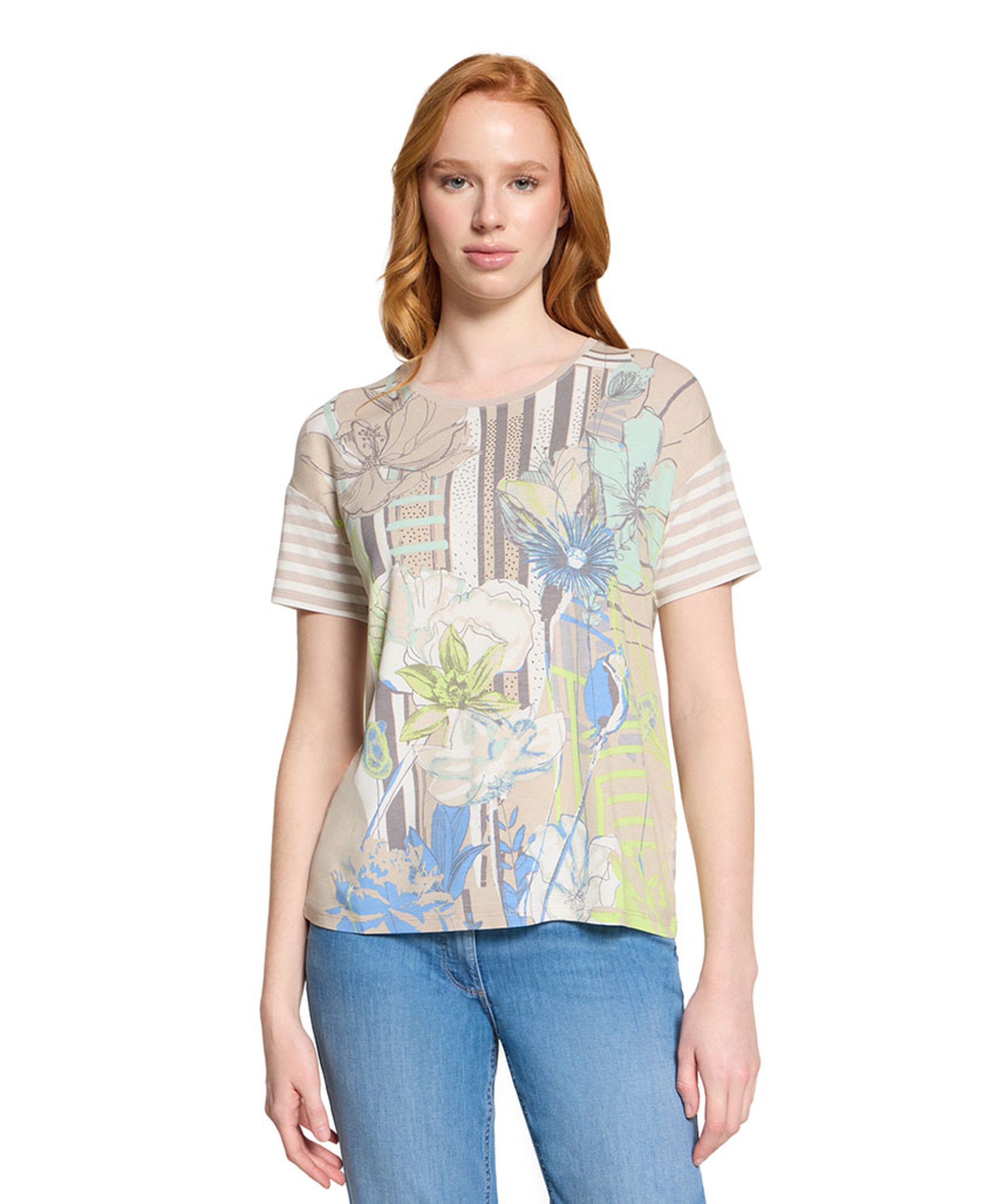 Betty Barclay - So Cosy Dames T-shirt beige
