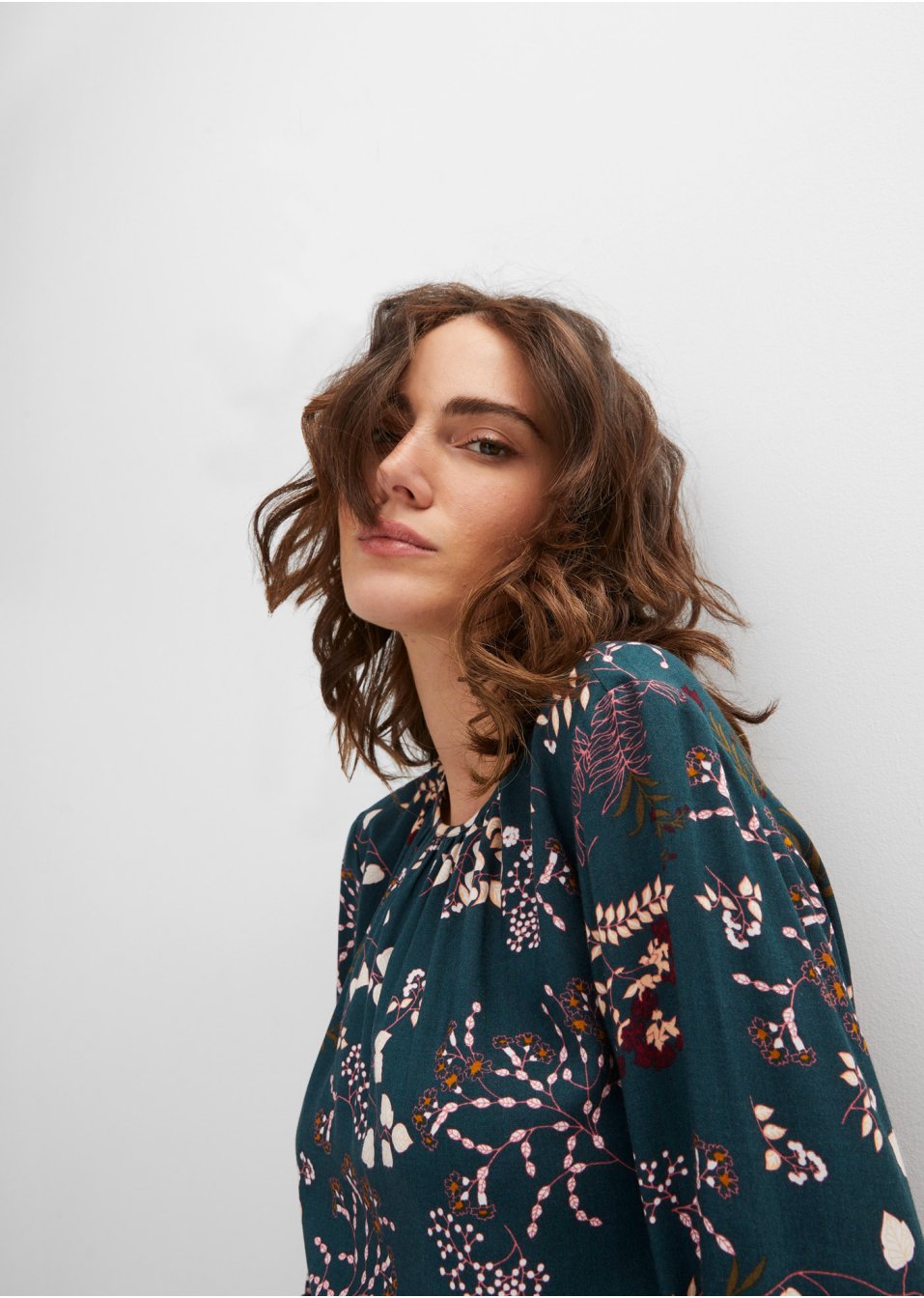 Blouse imprimée en viscose