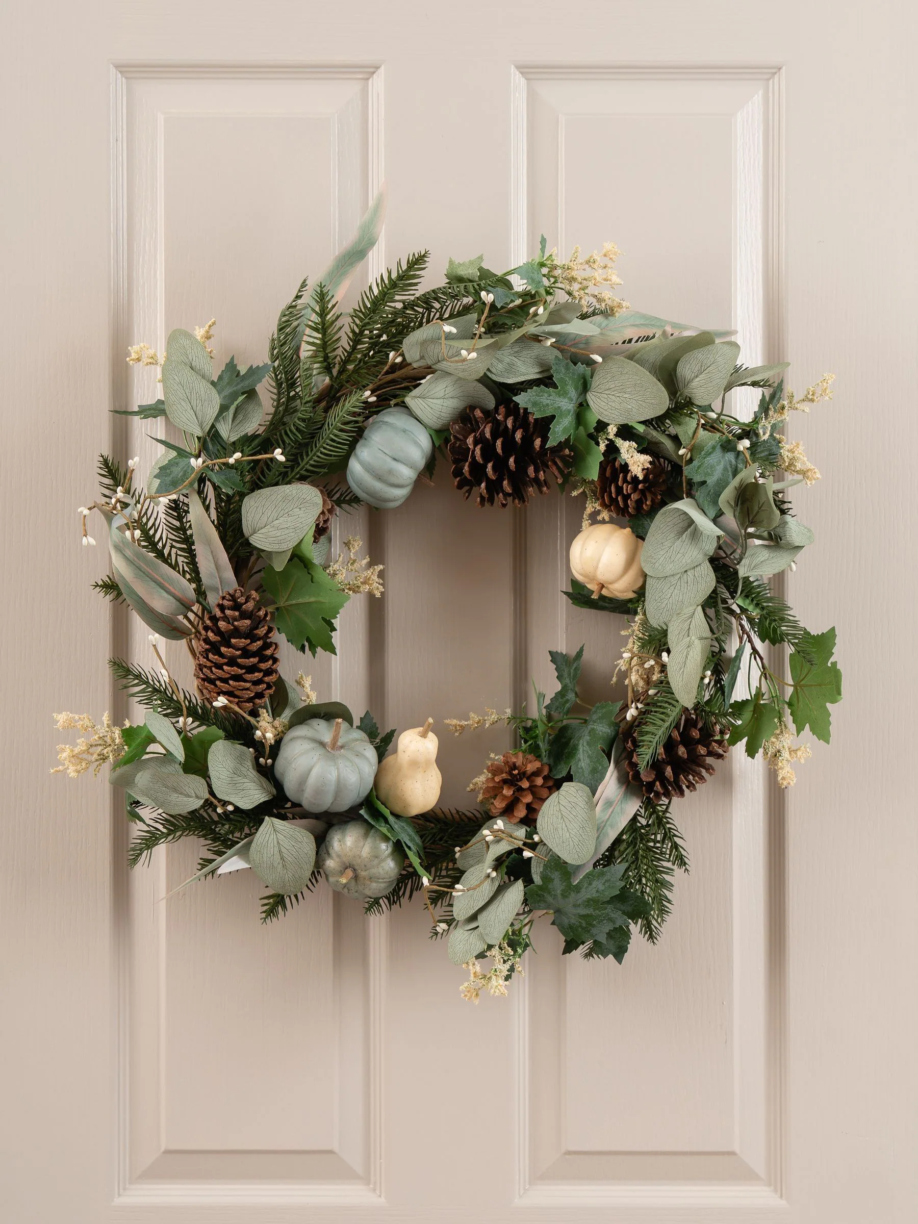 Scottish Everlastings Ltd Premium Artificial Pumpkin Wreath