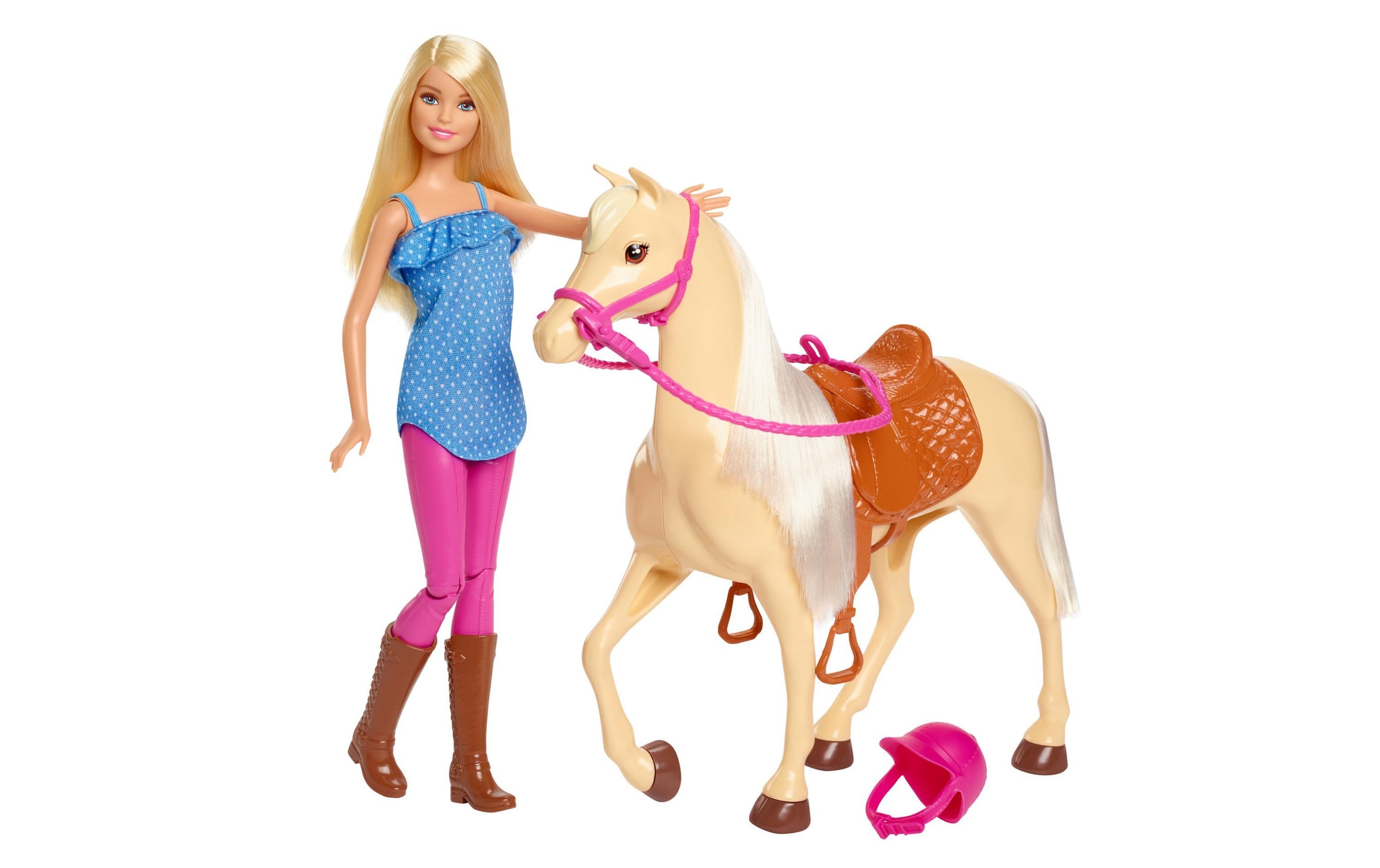 Barbie Spielfigur »Pferd mit Puppe«