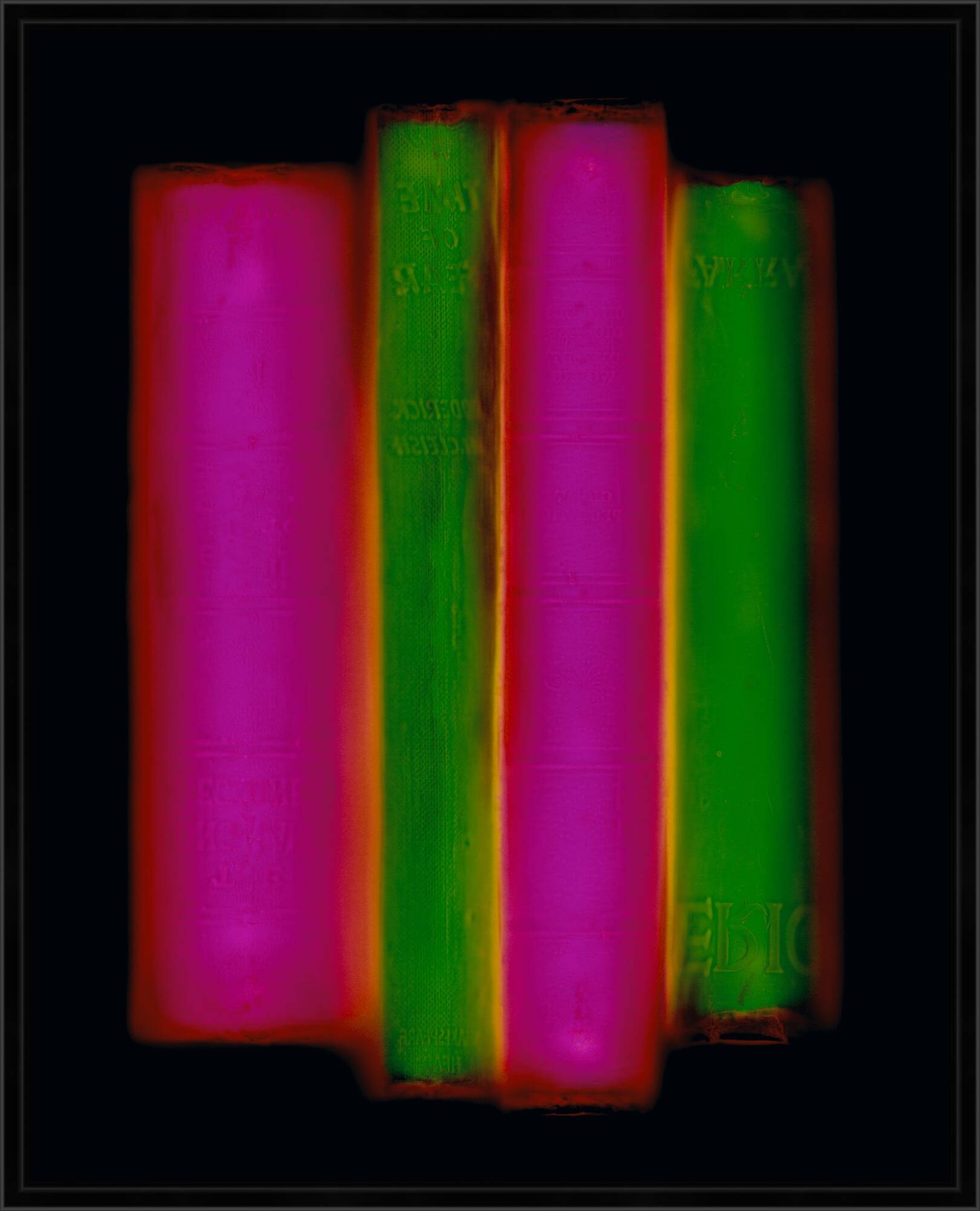 Archive (green/pink) by Penelope Davis - Limited Edition. Edition of: 100. Signed.