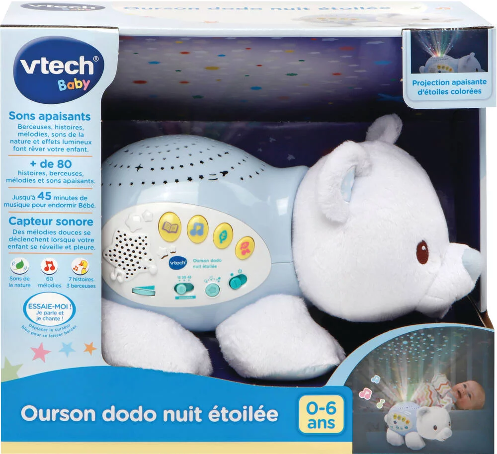 VTECH BABY - OURSON DODO NUIT ETOILEE