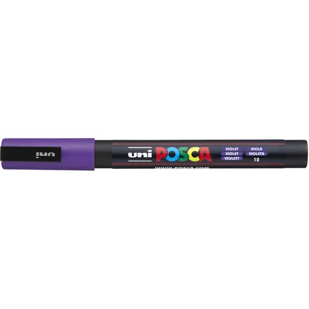 Posca Marker UNI POSCA PC-3M violett