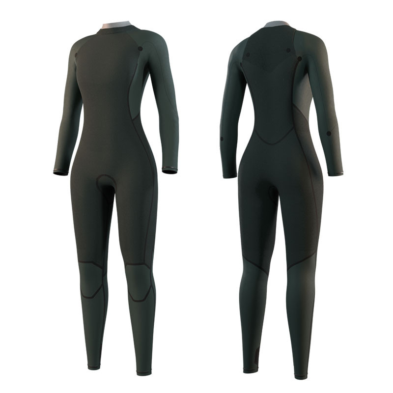 Combinaison femme mystic haven 4-3 backzip noir