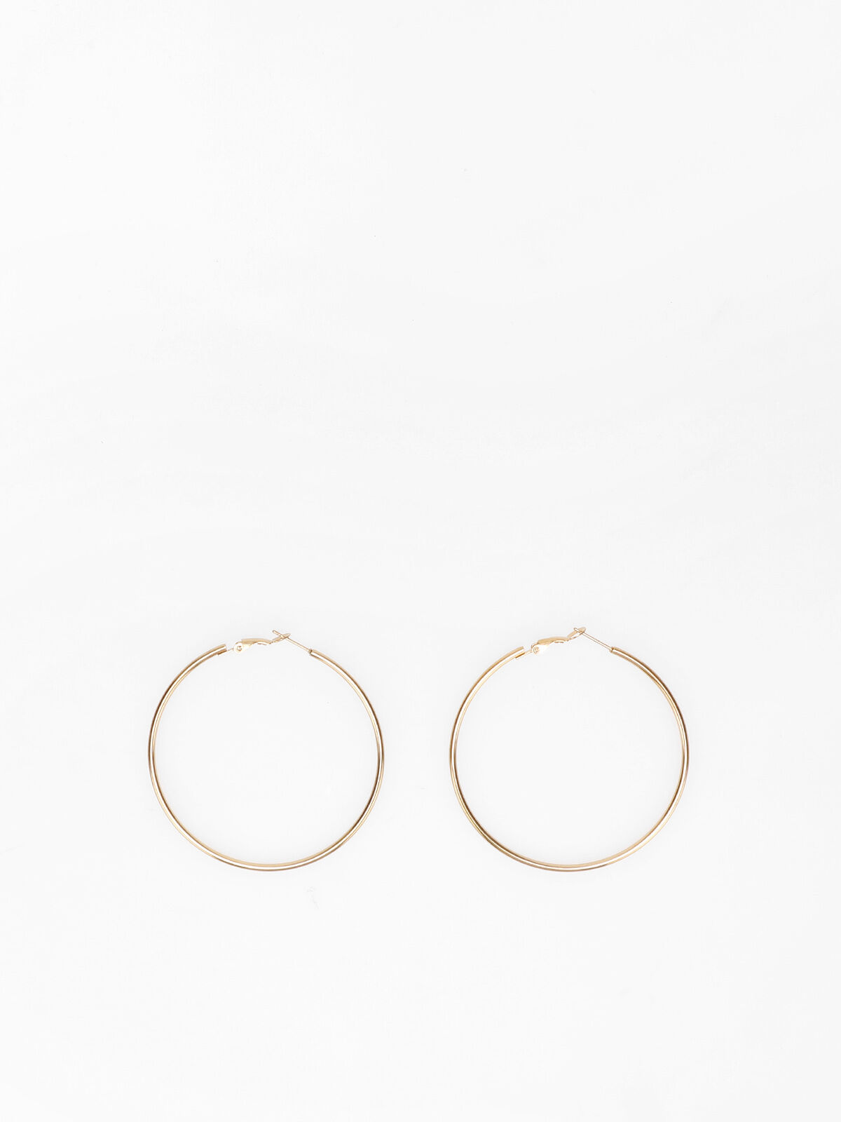 Boucles d'oreilles créoles- Doré