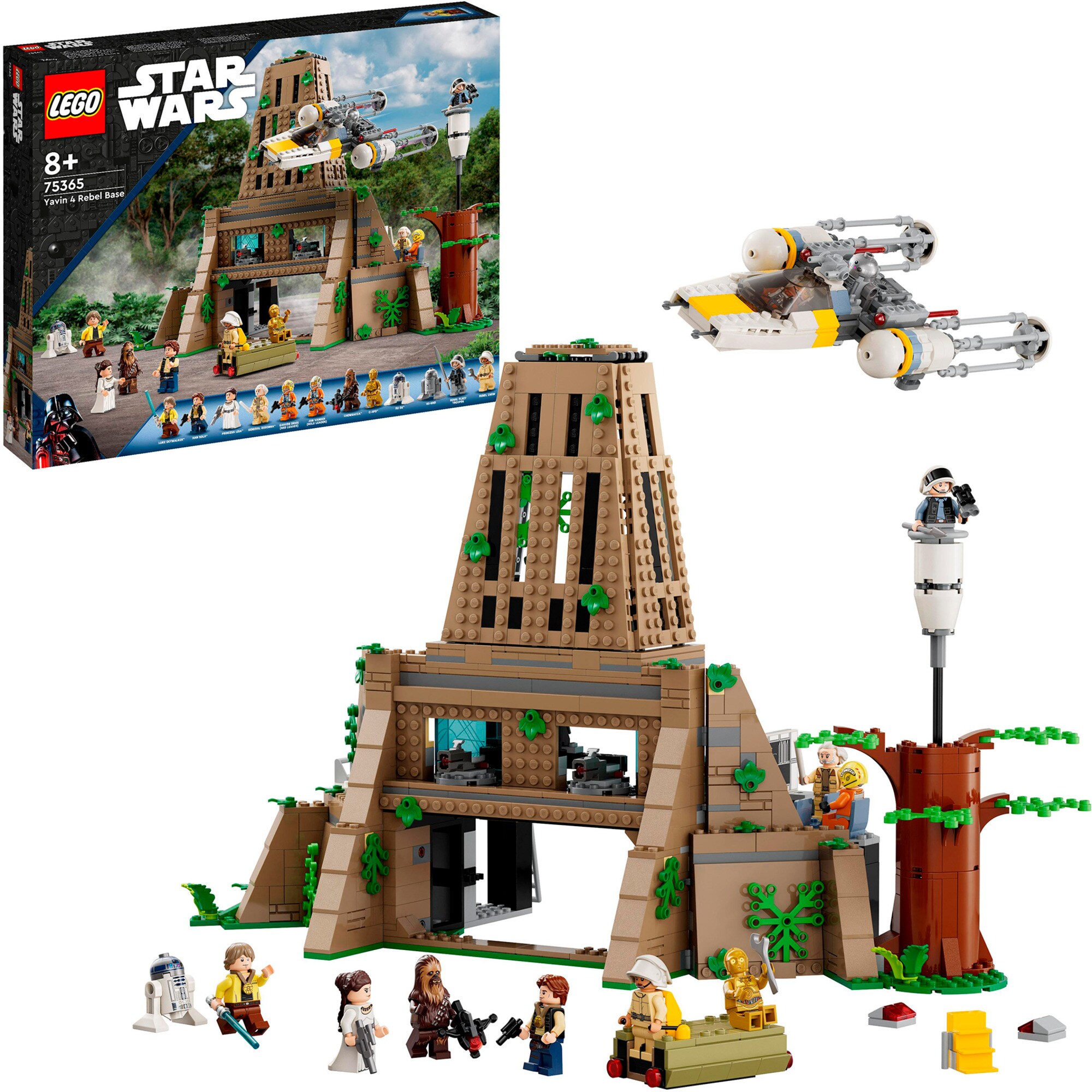 LEGO Konstruktionsspielzeug Star Wars Rebellenbasis auf Yavin 4