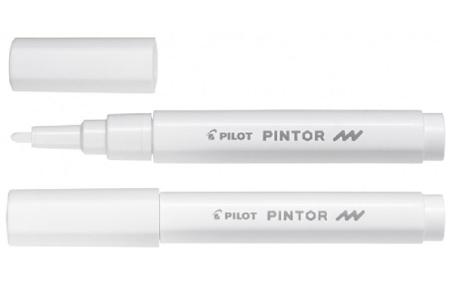 Permanent-Marker Pintor Fine WeissPigmentmarker
