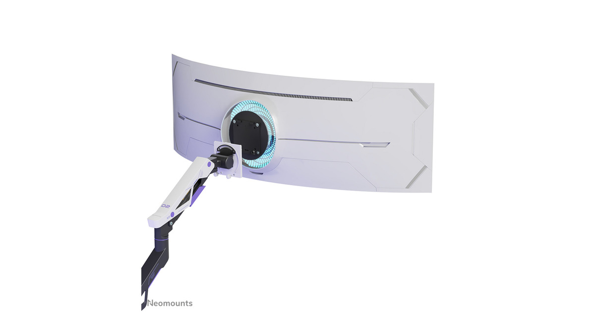 NeomountsDS70-256BL1 Gaming monitorarm 24-57” - gasveer - Topfix - 180°-stop  (Zwart)